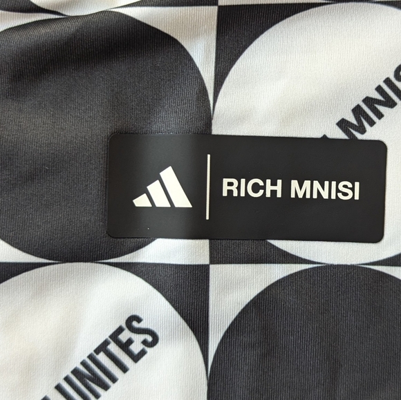 Adidas x Rich Mnisi Cycling Jersey Short Sleeve Black IA2166 Mens Size L NWTNe - Picture 5 of 9